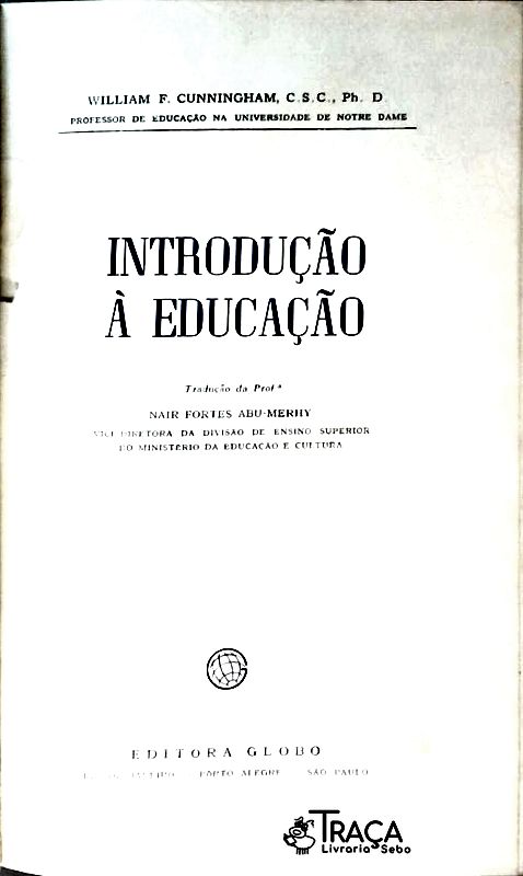 Introdução À Educação