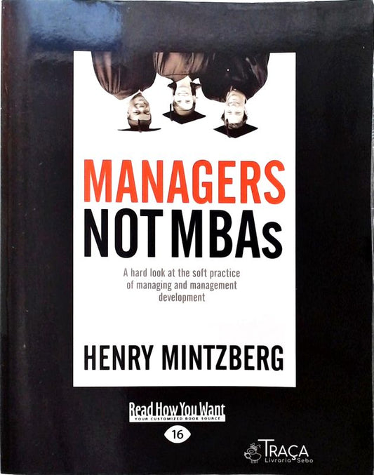 Managers Not Mbas - Volume 1