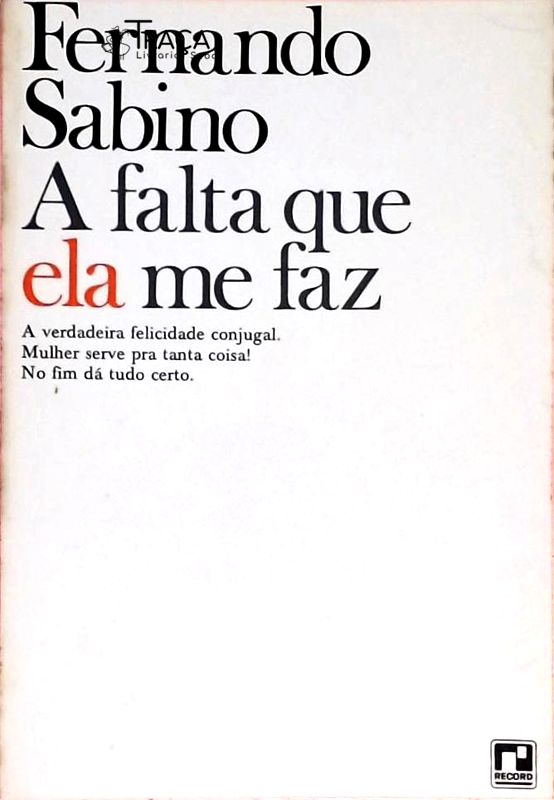 A Falta Que Ela Me Faz