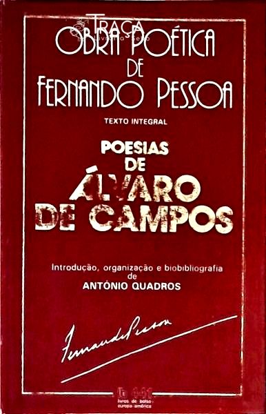 Poesias de Álvaro de Campos