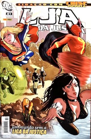 Liga da Justiça  Um mundo sem a liga da justiça - 6 volumes