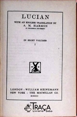 Lucian - Volume 1