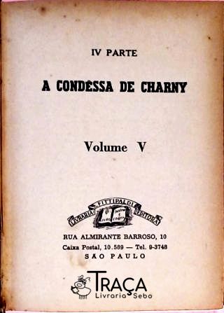 A Condêssa de Charny - Volume 5