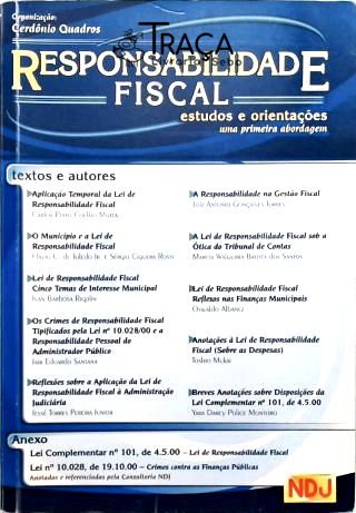 Responsabilidade Fiscal - Estudos e Orientações