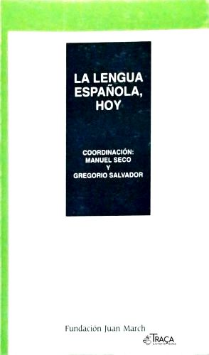 La Lengua Española Hoy
