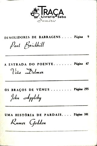 Demolidores de Barragens - a Estrada do Poente - os Braços de Vênus - Uma História de Pardais