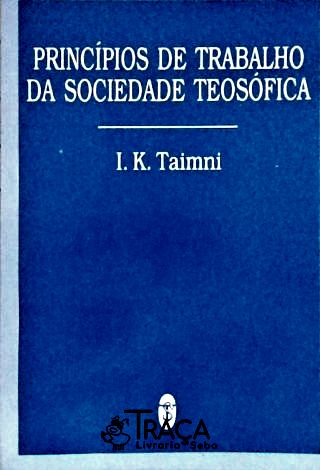 Princípios de Trabalho da Sociedade Teosófica