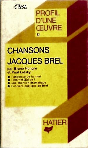 Chansons Jacques Brel
