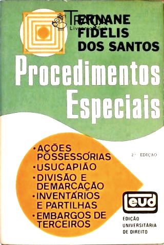 Procedimentos Especiais