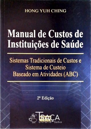 Manual de Custos de Instituições de Saúde