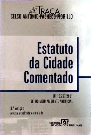 Estatuto Da Cidade Comentado