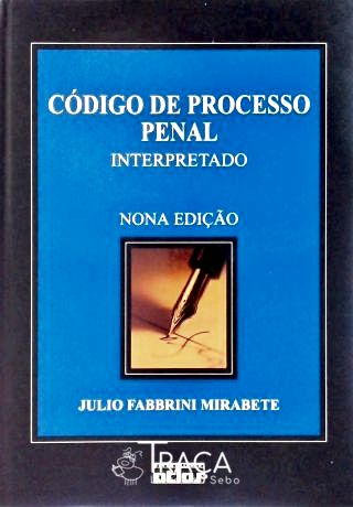 Código de Processo Penal Interpretado