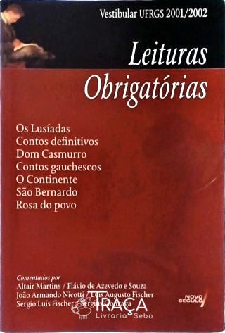 Leituras Obrigatórias Vestibular Ufrgs 2001/ 2002