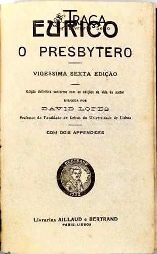 Eurico - o Presbytero