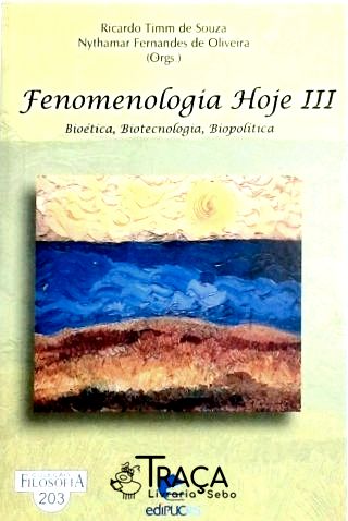 Fenomenologia Hoje Iii