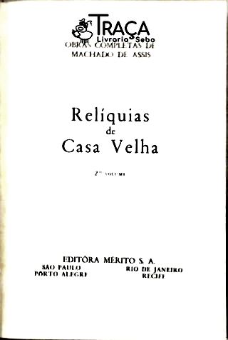 Relíquias de Casa Velha - Vol. 2