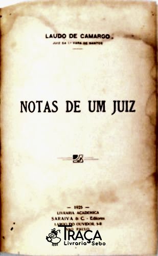 Notas de Um Juiz