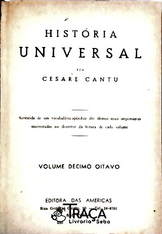 História Universal - Vol. 18