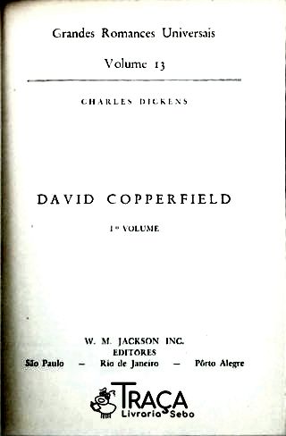 David Copperfield (em 2 Volumes)