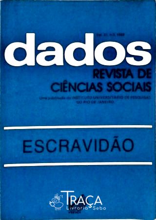 Dados - Revista de Ciências Sociais - Vol. 31 Nº 3