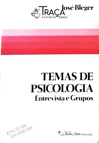 Temas de Psicologia