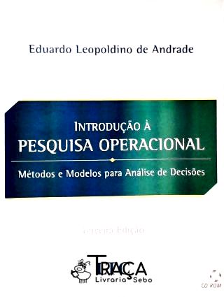 Introdução À Pesquisa Operacional - Inclui Cd-rom