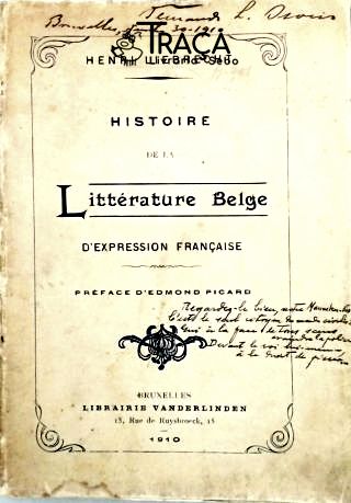 Histoire de La Littérature Belge