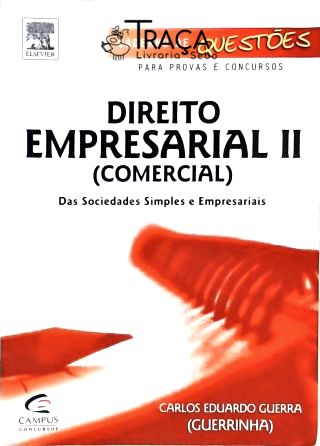 Direito Empresarial (comercial) Vol. 2