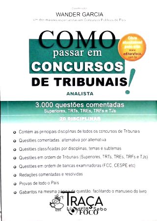 Como Passar em Concursos de Tribunais