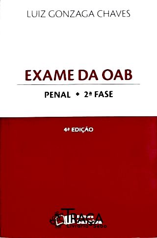Exame da Oab - Penal 2ª Fase