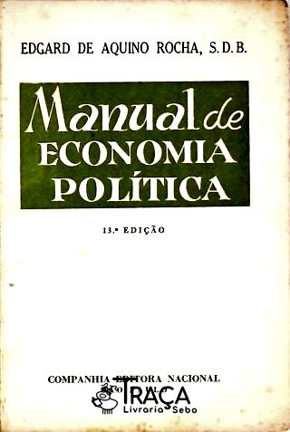 Manual de Economia Política