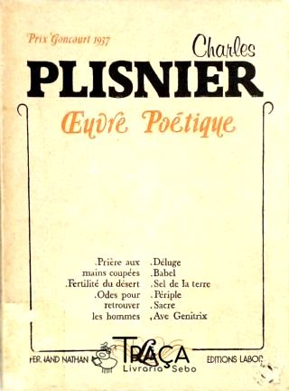 Oeuvres Poètique
