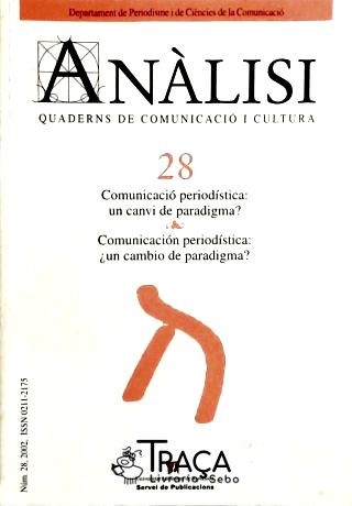 Análise - Quaderns de Comunicacio I Cultura - No. 28