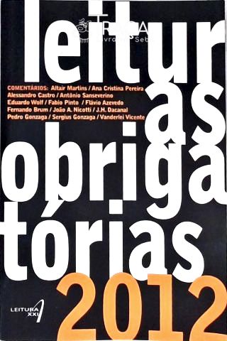 Leituras Obrigatórias Ufrgs 2012