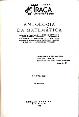 Antologia da Matemática - Vol. 2