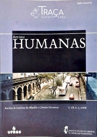 Humanas - Revista do Instituto de Filosofia e Ciências Humanas da Ufrgs (v. 28 - N° 2)