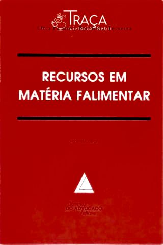 Recursos em Matéria Falimentar