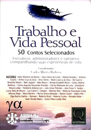 Trabalho Vida Pessoal