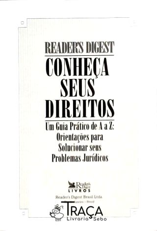Conheça Seus Direitos - Um Guia Prático de a a Z