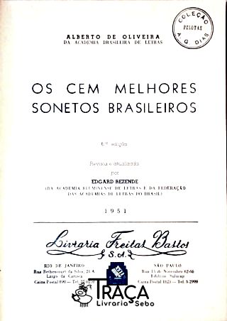 Os Cem Melhores Sonetos Brasileiros
