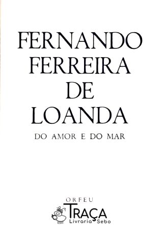 Do Amor e do Mar