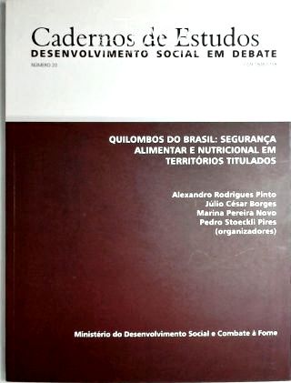 Cadernos de Estudos - Desenvolvimento Social em Debate