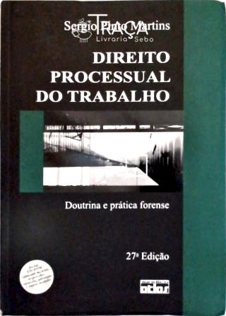 Direito Processual do Trabalho (não Inclui Cd)