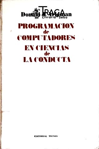 Programación de Computadores En Ciencias de La Conducta