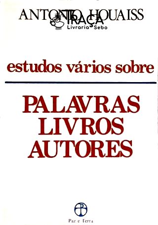 Estudos Vários Sobre Palavras Livros Autores