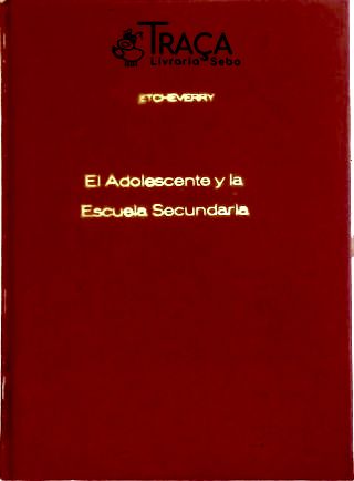 El Adolescente Y La Escuela Secundaria
