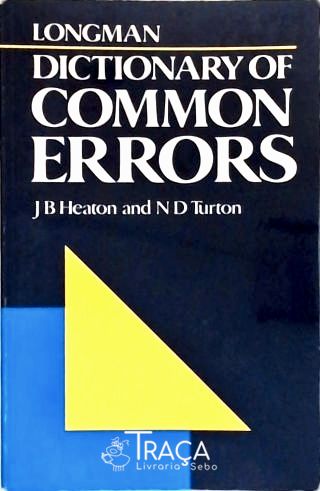 Longman Dictionary Of Common Errors