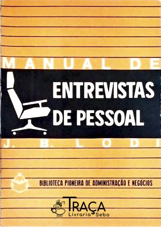 Manual de Entrevistas de Pessoal