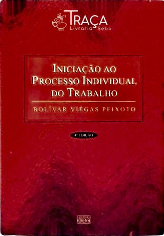 Iniciação Ao Processo Individual do Trabalho