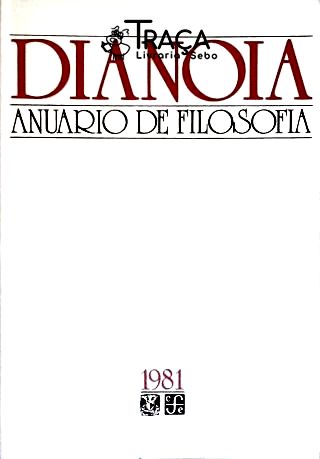 Dianóia Nº 27